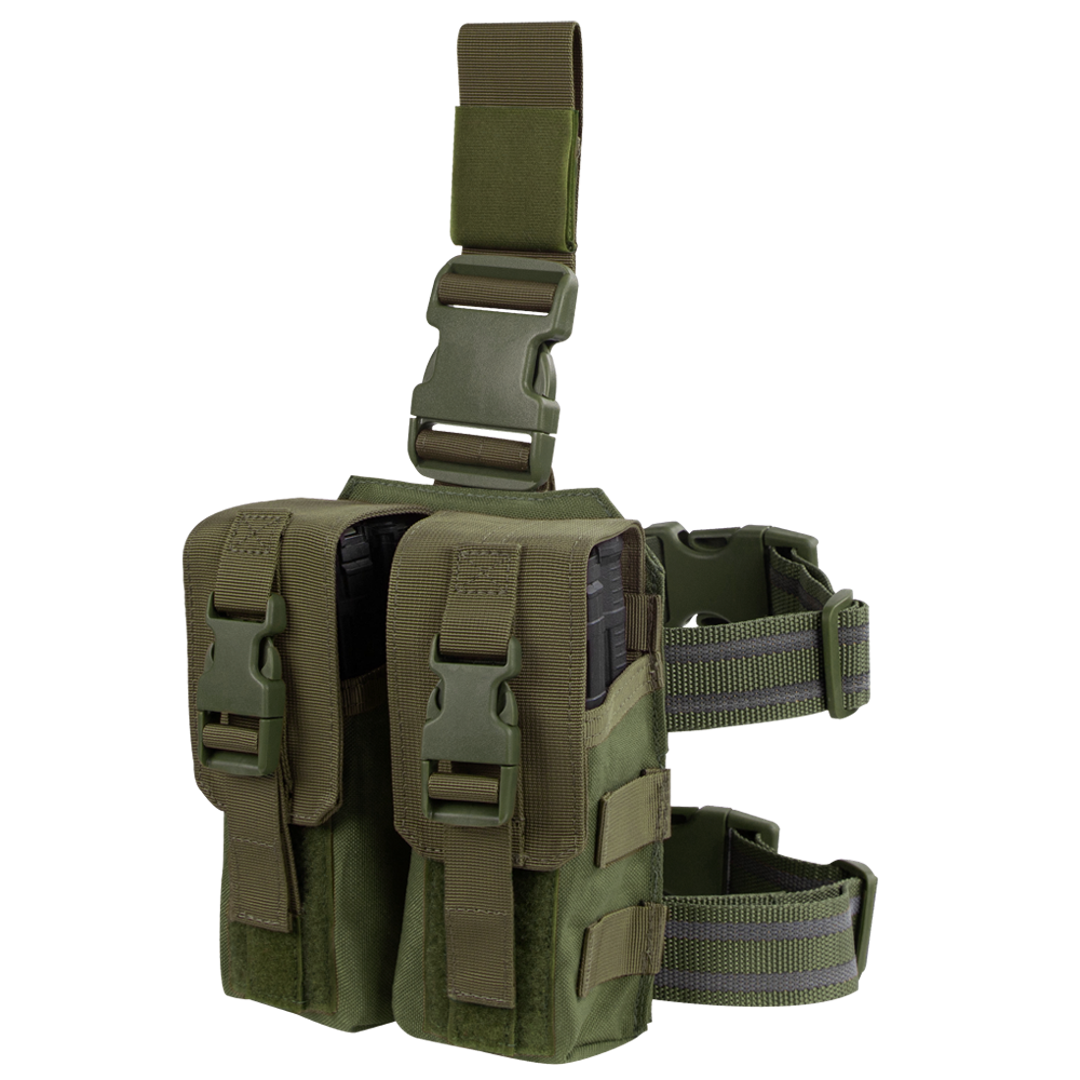 Drop Leg M4 Mag Pouch - Olive Drab