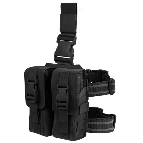 Drop Leg M4 Mag Pouch - Black