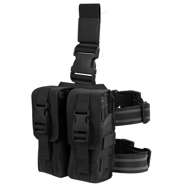 Drop Leg M4 Mag Pouch - Black