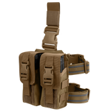 Drop Leg M4 Mag Pouch - Coyote Brown