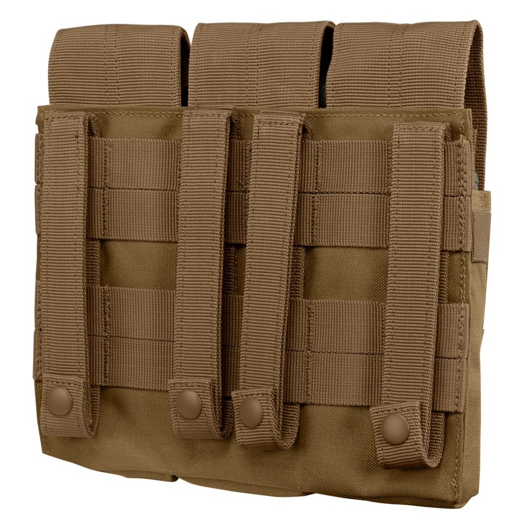Triple AK Kangaroo Mag Pouch - Coyote Brown