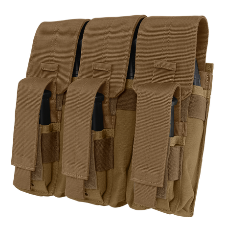 Triple AK Kangaroo Mag Pouch - Coyote Brown