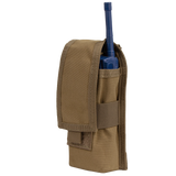 Radio Pouch - Coyote Brown