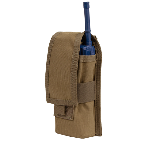 Radio Pouch - Coyote Brown