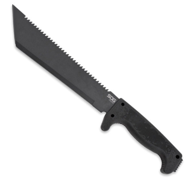 SOG SOGfari 10 inch Tanto Saw Back Machete - MC04-N