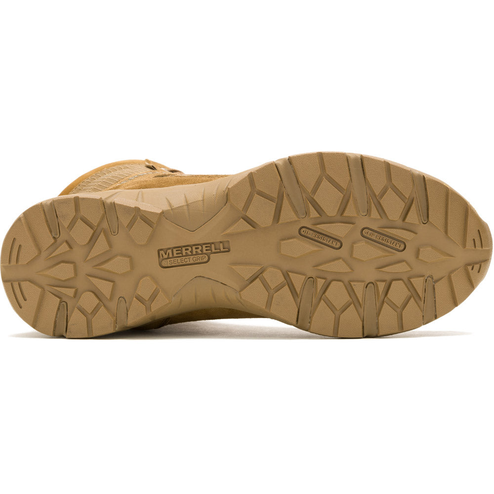 Merrell Fullbench Tall WP Tactical Boot: Coyote & Black