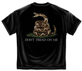 Don't Tread on Me T-shirt - Black