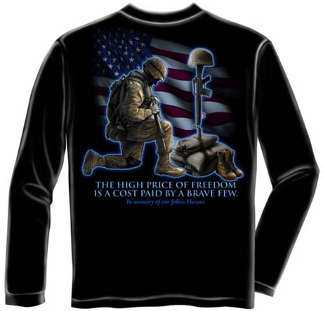 Fallen Heroes High Price of Freedom Long Sleeve T-shirt