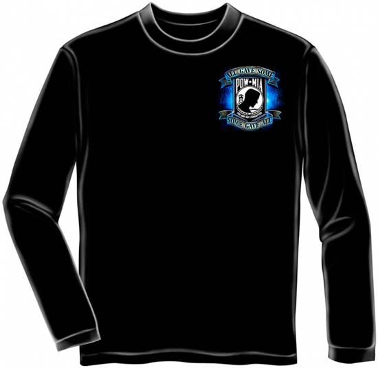 POW MIA True Heroes T-Shirt - Long Sleeve