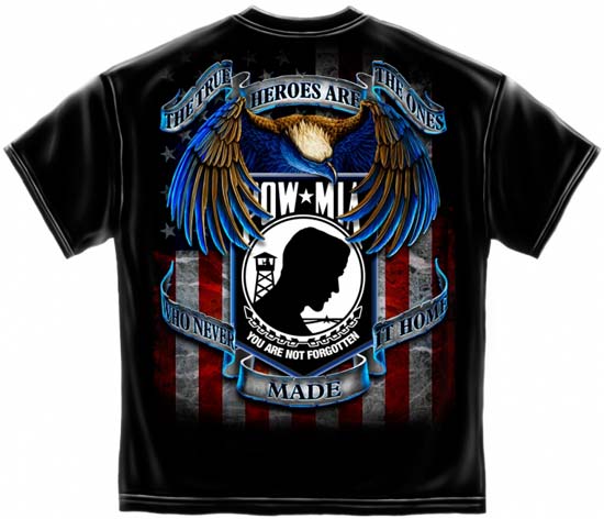 POW MIA True Heroes T-Shirt