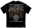 Army Brotherhood Above All Else T-Shirt - Black