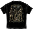 USMC Time Honor Tradition Marines T-Shirt - Black