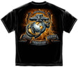 USMC Time Honor Tradition Eagle T-Shirt - Black