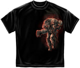 No One Gets Left Behind Soldier T-Shirt - Black