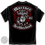 UMSC Brotherhood T-Shirt with Eagle - Black