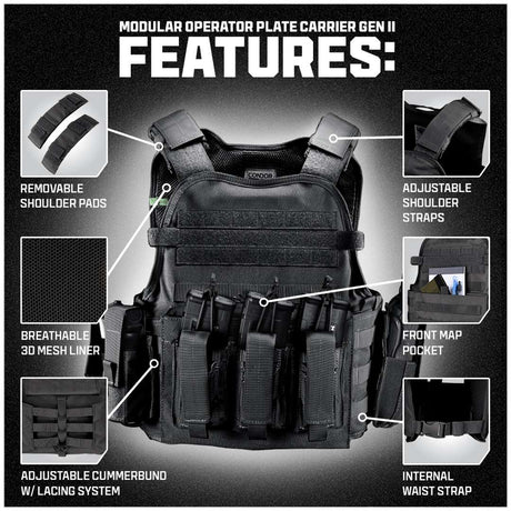 Modular Operator Plate Carrier Gen II - MultiCam