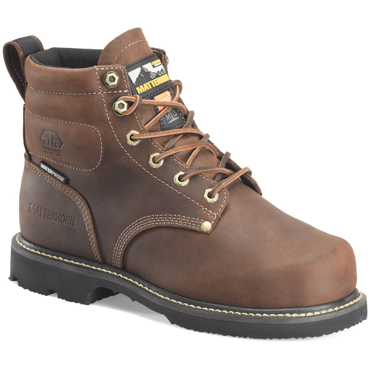 Matterhorn Mid WP Steel Toe Internal MetGuard Work Boot