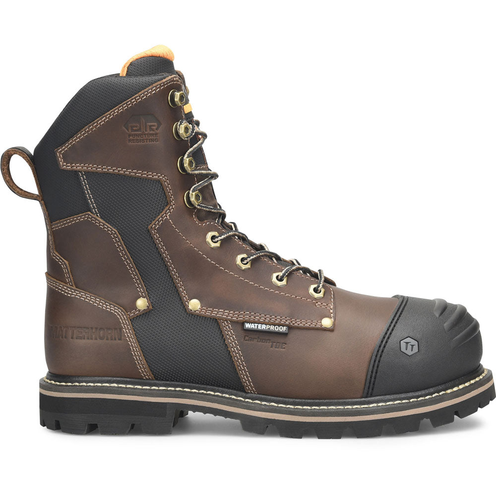 Matterhorn I-Beam Brown 8-Inch Waterproof Composite Toe Metguard Work Boot