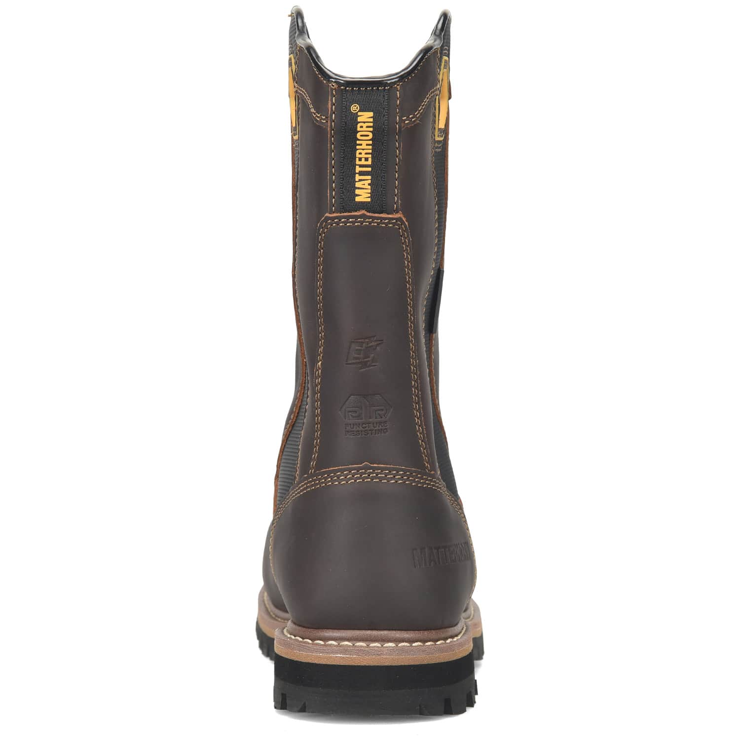 Matterhorn I-Beam MT2552 Men's 10-Inch Safety Toe Ranch Wellington Wor