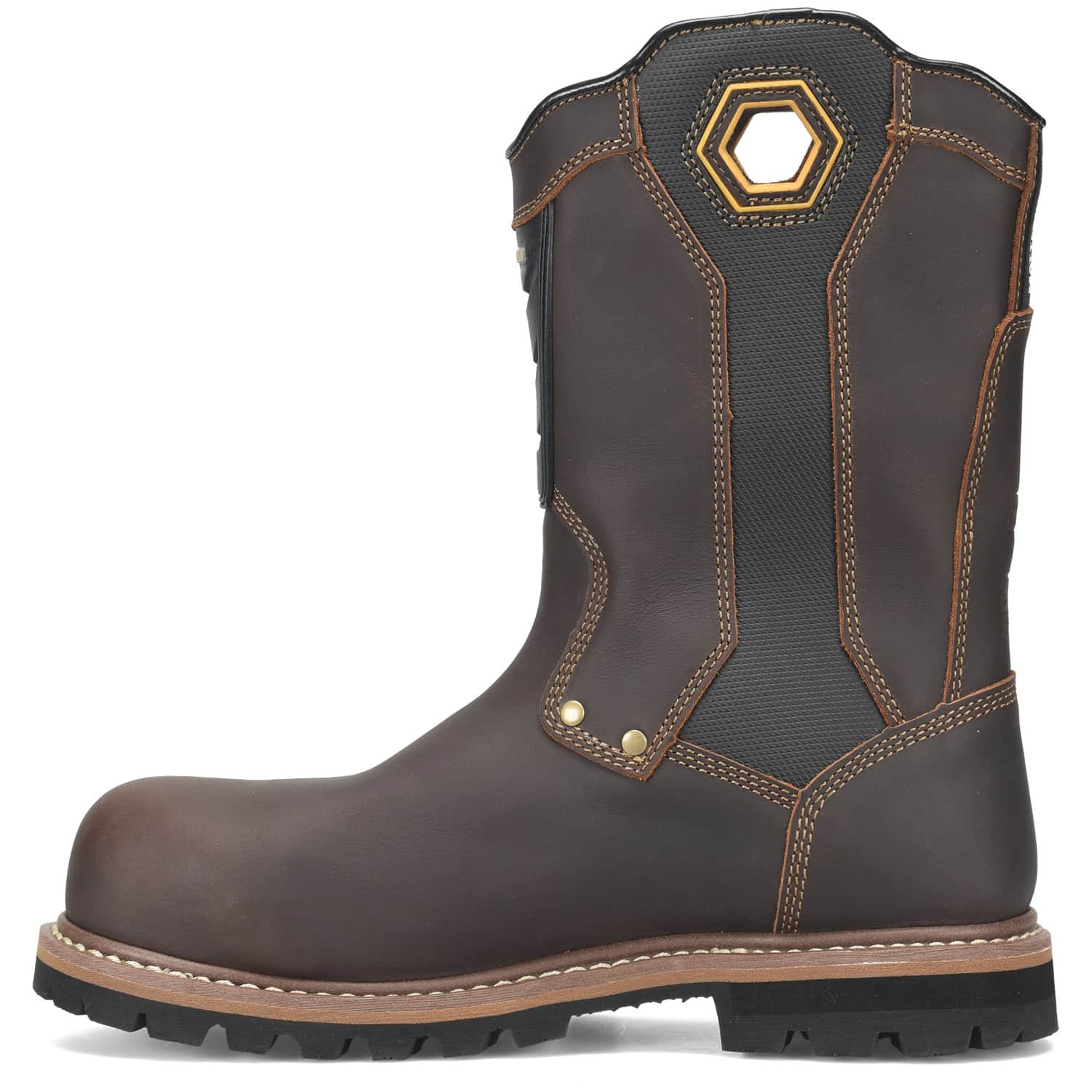 MAATEE＆SONS ドゥルン\" Matterhorn Boots: Men's MT2560 Brown 8” Maximus 2.0 Composite Toe