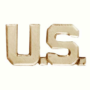 No-Shine, US Enlisted Cut Out Army Insignia