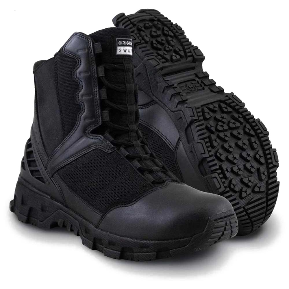 Original S.W.A.T Alpha Freedom Tall Hands Free Entry Black Tactical Boot