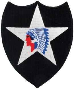 2nd Infantry Division Full Color Patch Army Patch