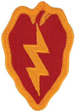 25th Infantry Division Full Color Patch Army Patch