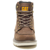 CAT Calibrate Khaki 6-Inch Moc Toe Wedge Men's Work Boot