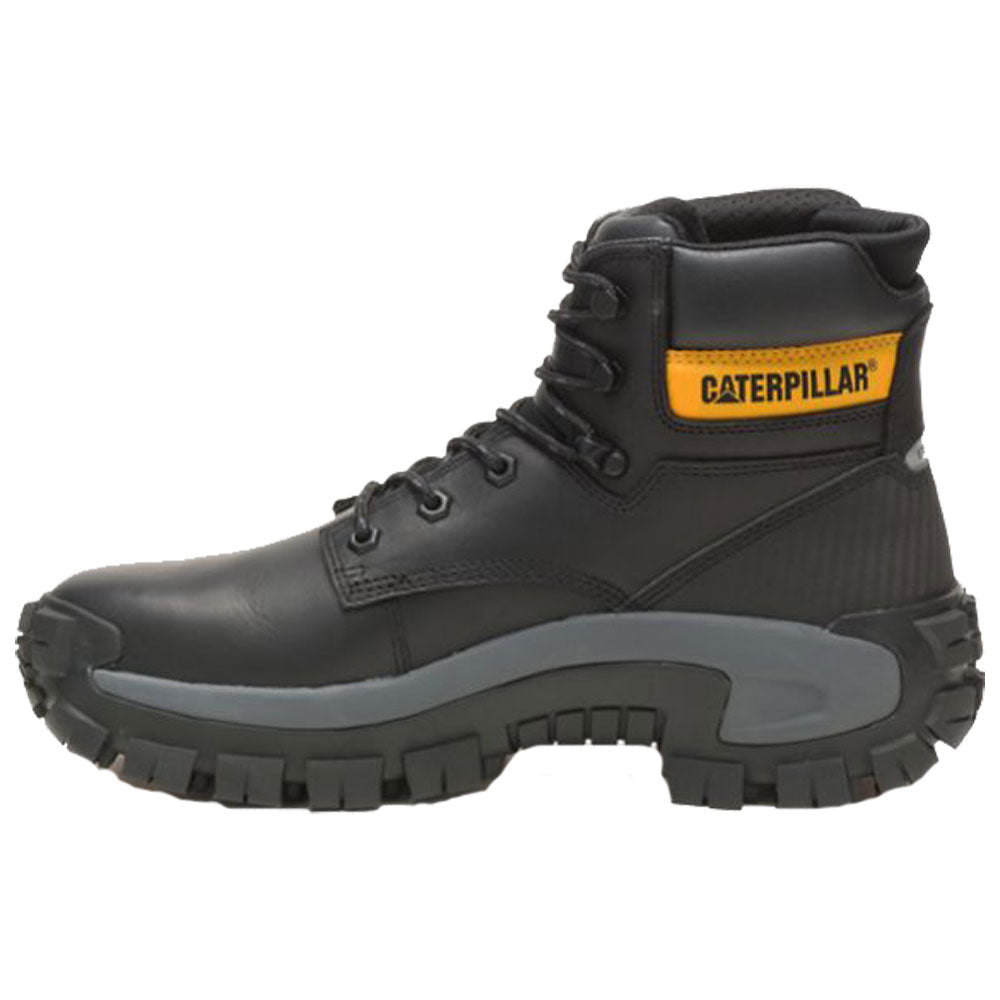 Caterpillar Invader Hi 6-Inch Black Steel Toe Work Boot