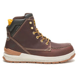 CAT Impact Brown 6-Inch Waterproof Composite Moc Toe Wedge Men's Work Boot