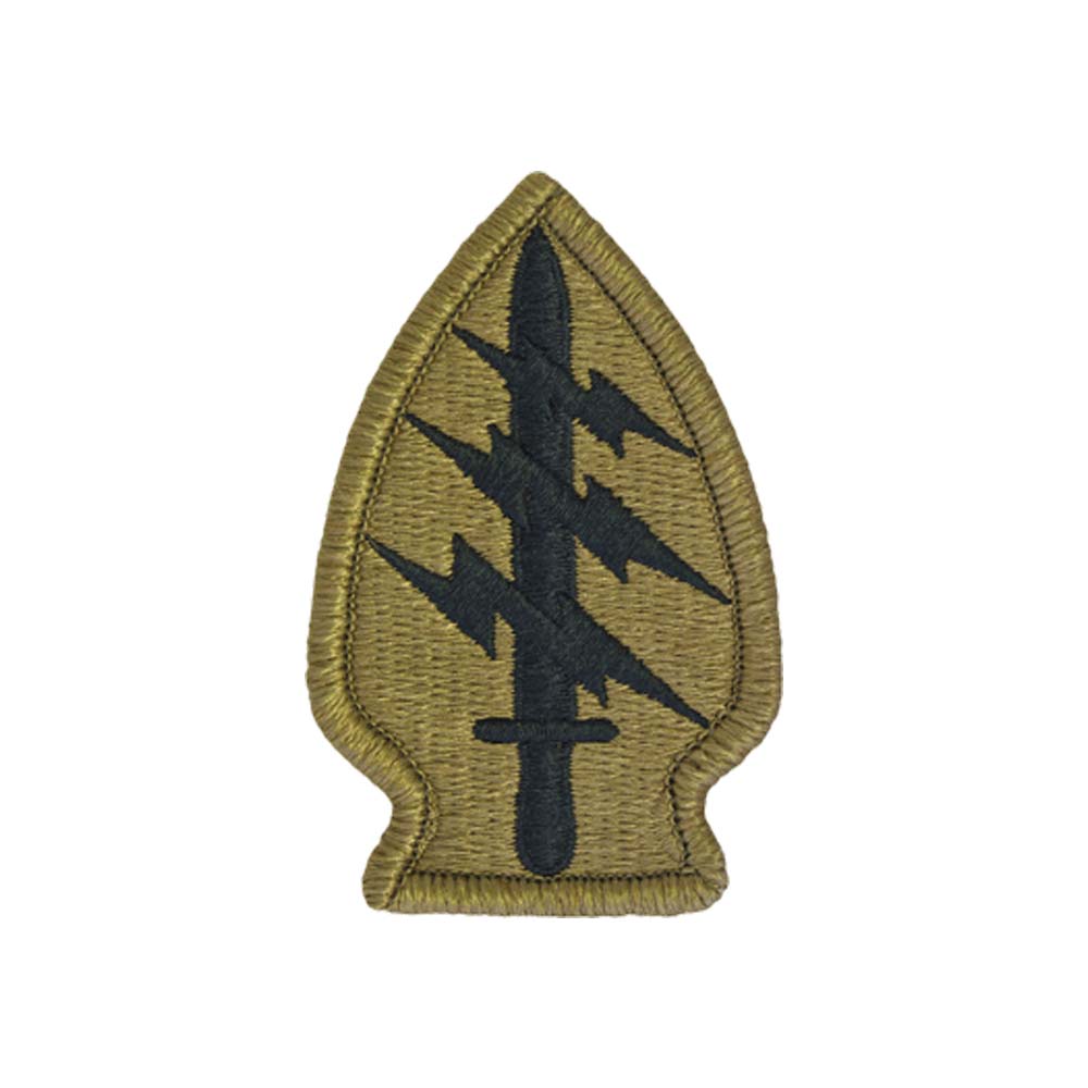 Special Forces Scorpion Camo Patch Hook & Loop Army Patch