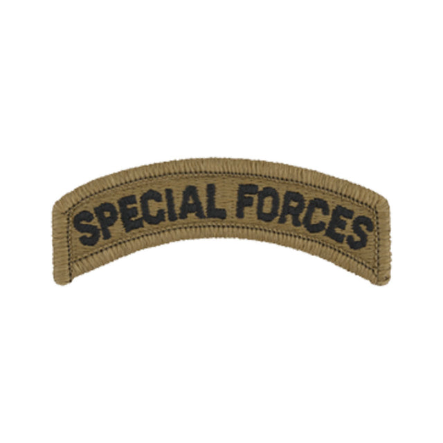 Scorpion Camo Special Forces Tab Hook & Loop Army Patch