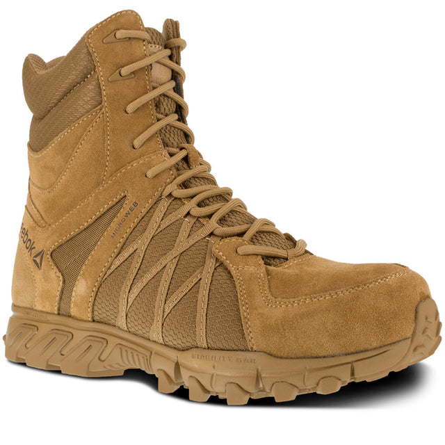 Reebok Trailgrip 8-Inch Coyote Comp Toe Zip Tactical Boot