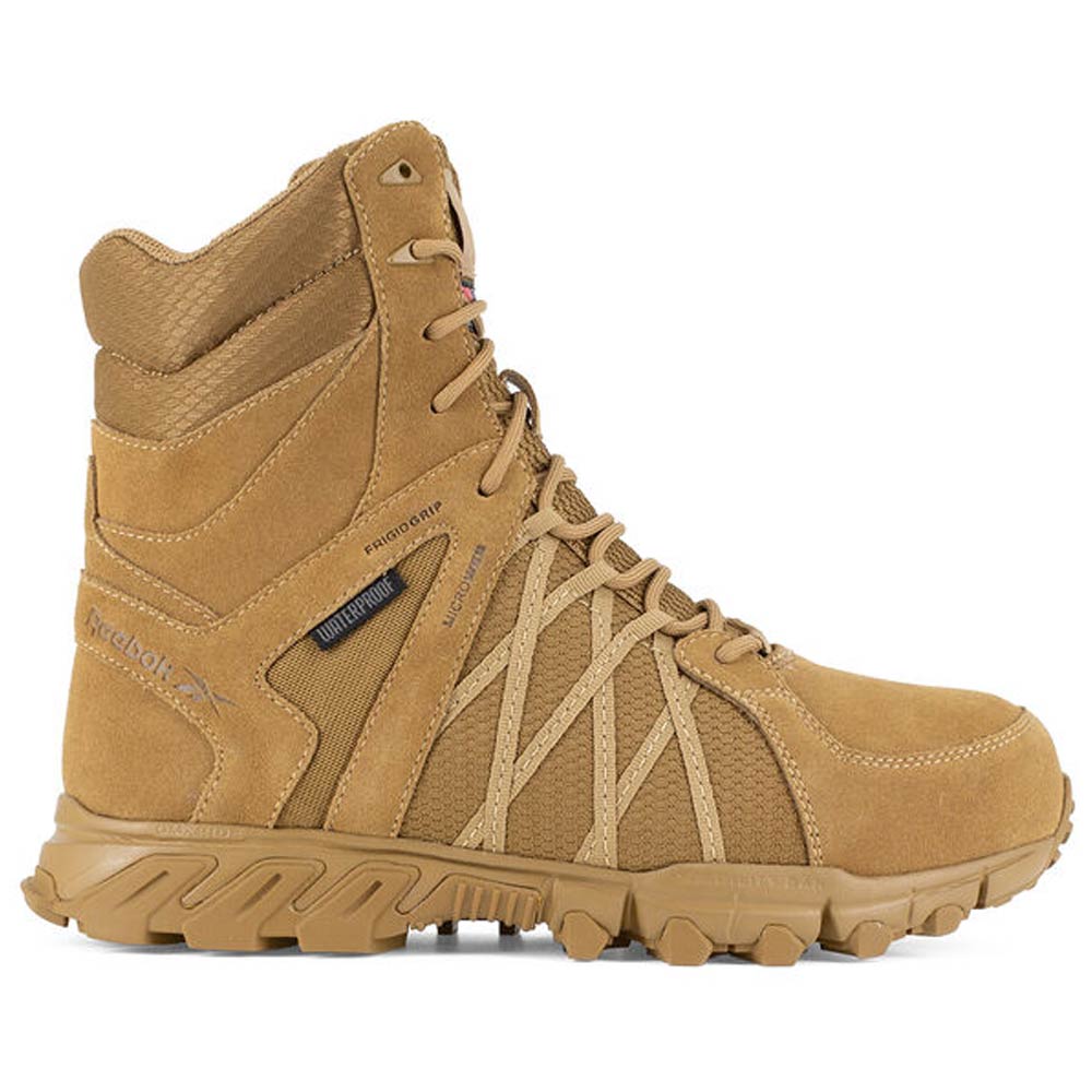 Reebok Trailgrip 8-Inch Coyote Comp Toe Insulated Waterproof Tactical Boot