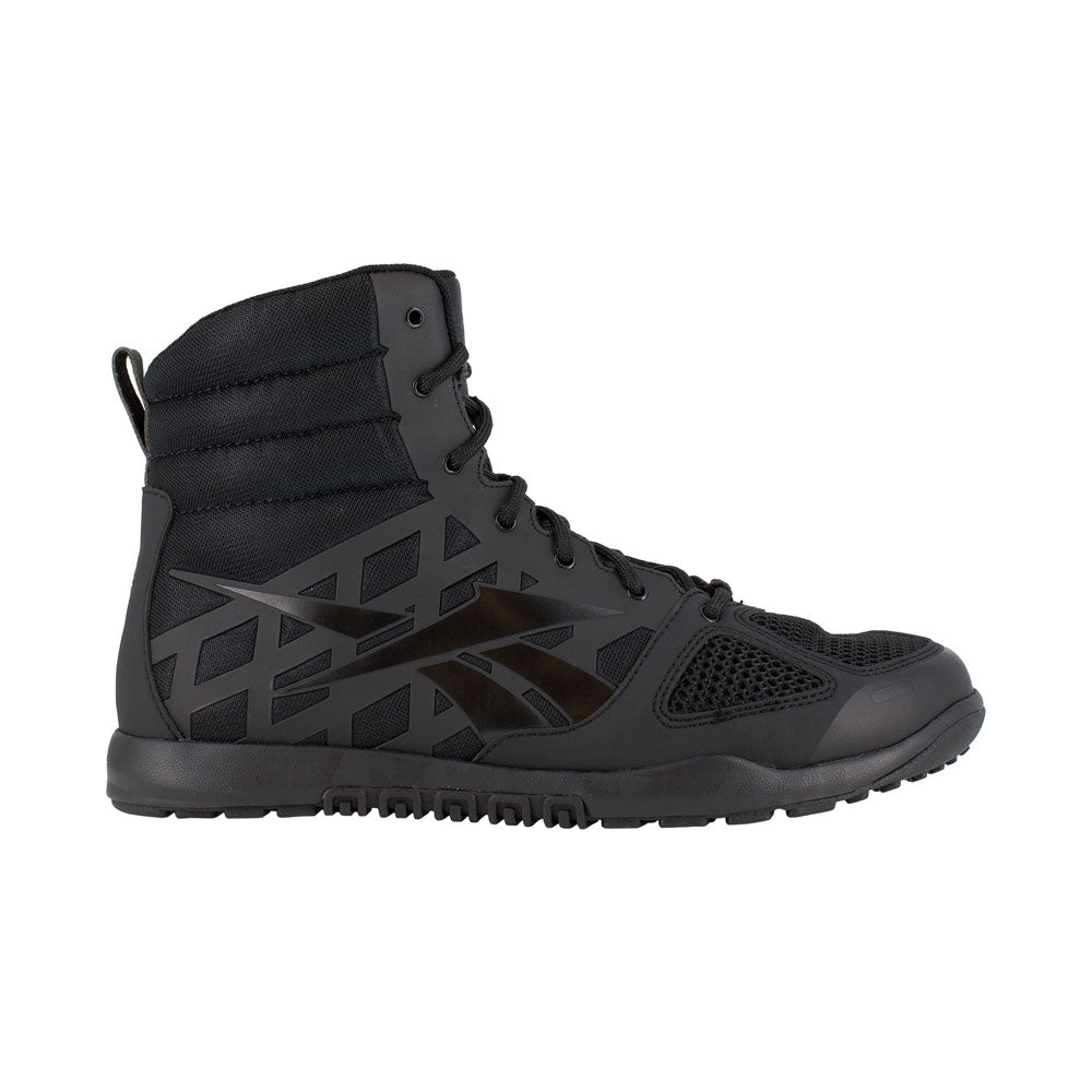 Reebok Nano 6-Inch Black Side-Zip Tactical Boot