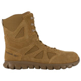 Reebok Men's Subllite 8-inch Side Zipper Waterproof Coyote Tactical Boot