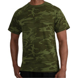 Green Jungle Camouflage Military T-Shirt