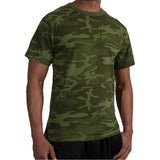 Green Jungle Camouflage Military T-Shirt