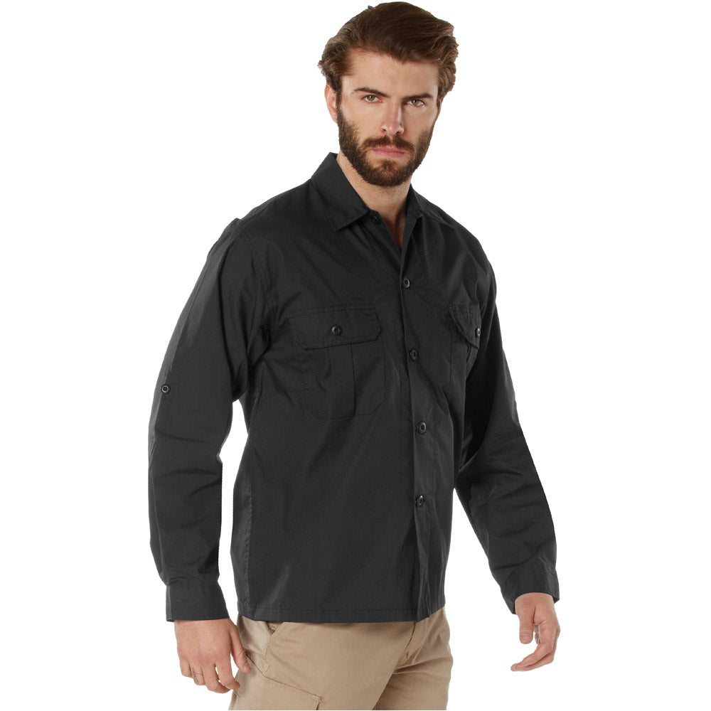 Rothco Lightweight Rip-Stop Uniform Shirt