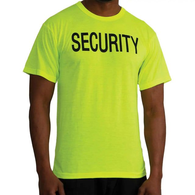 High Visibility Short Sleeve Security T-shirt