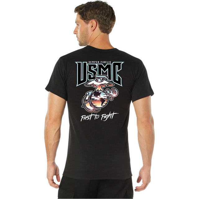 Rothco USMC First to Fight Graphic T-Shirt