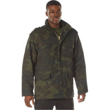 Midnight Woodland Camo M-65 Field Jacket with Liner