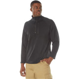 Rothco Quarter Zip Grid Fleece Pullover Shirt