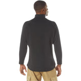 Rothco Quarter Zip Grid Fleece Pullover Shirt