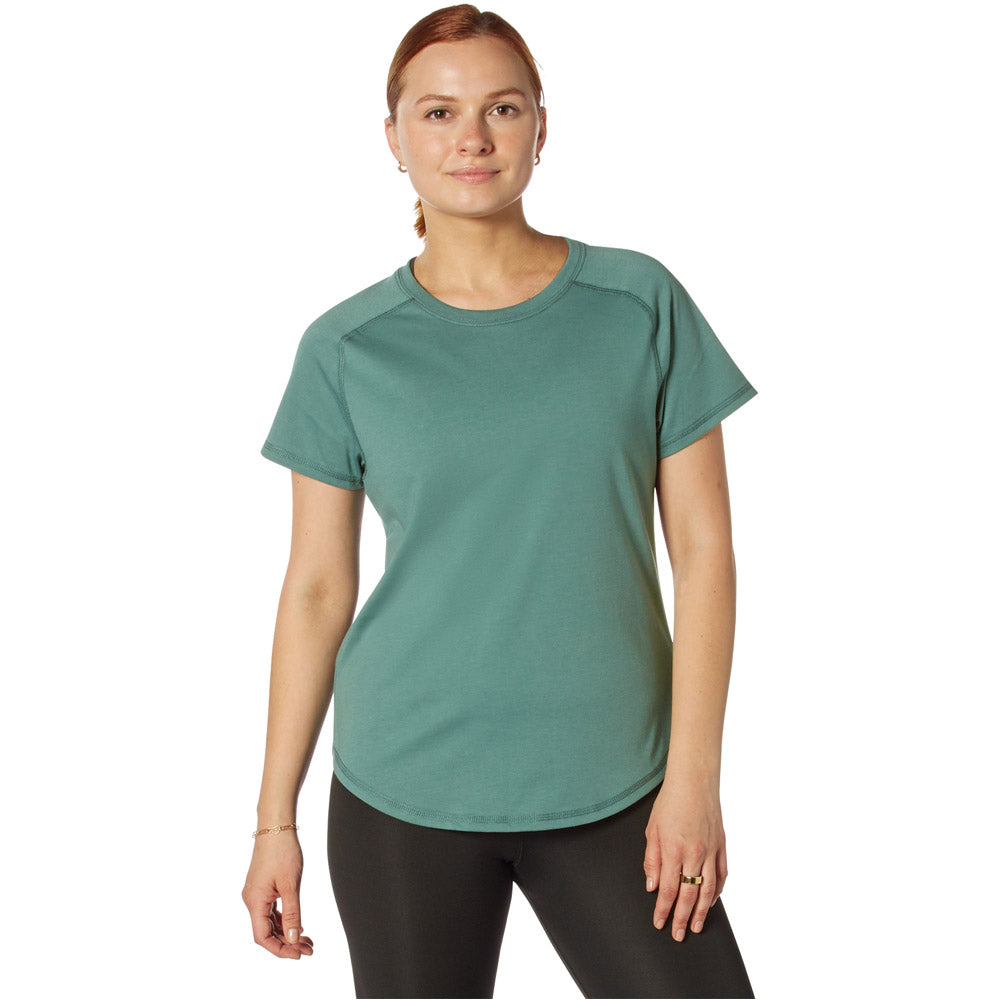 Rothco Womens Essential Raglan Short Sleeve T-Shirt