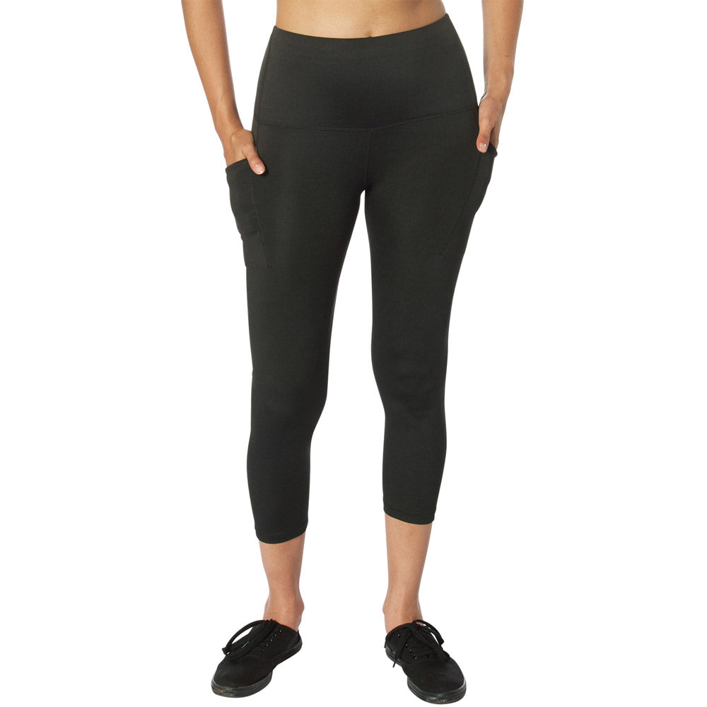 Rothco Womens Essential Leggings with Pockets