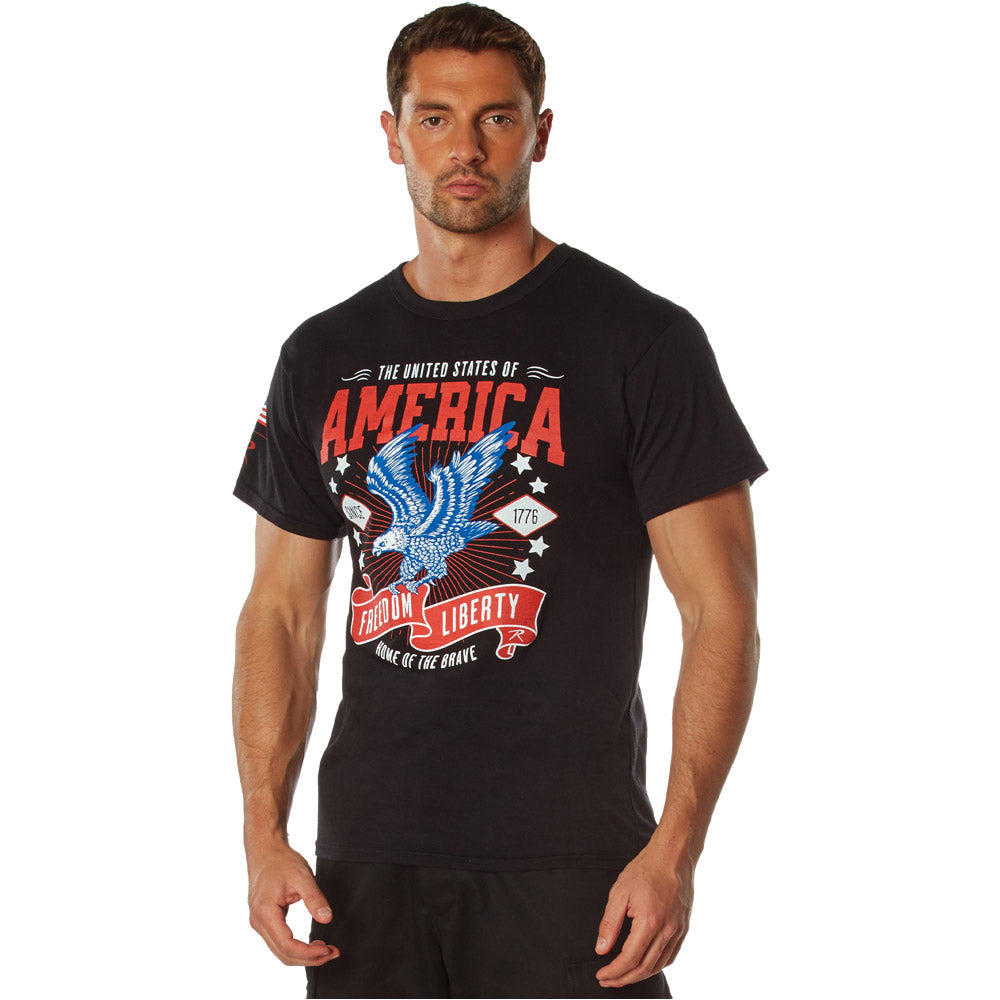 America Freedom Liberty Patriotic T-Shirt