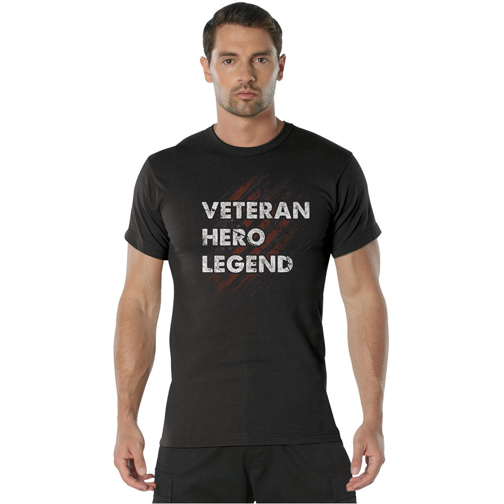 Rothco Veteran Hero Legend Graphic T-Shirt