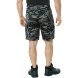 Men's Black Camouflage BDU Shorts